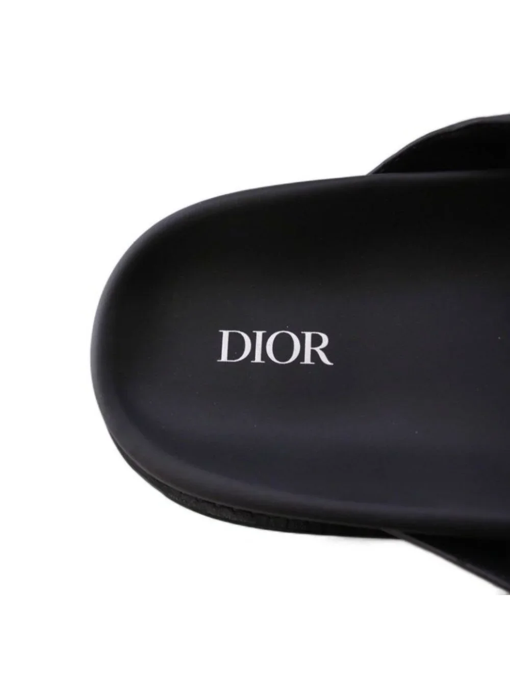 Dior Homme Diamond Logo Sandals Slippers 43 Black - Picture 7 of 7